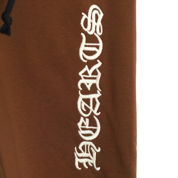 Brown Chrome Hearts Logo Embroidered Shorts - Picture 4 of 9